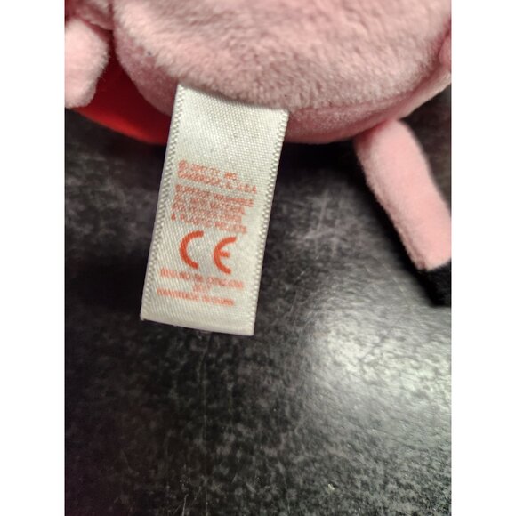 Ty Peppa Pig Plush Toy With Teddy Bear 8" Soft Pink & Red Stuffed Animal - Picture 8 of 9